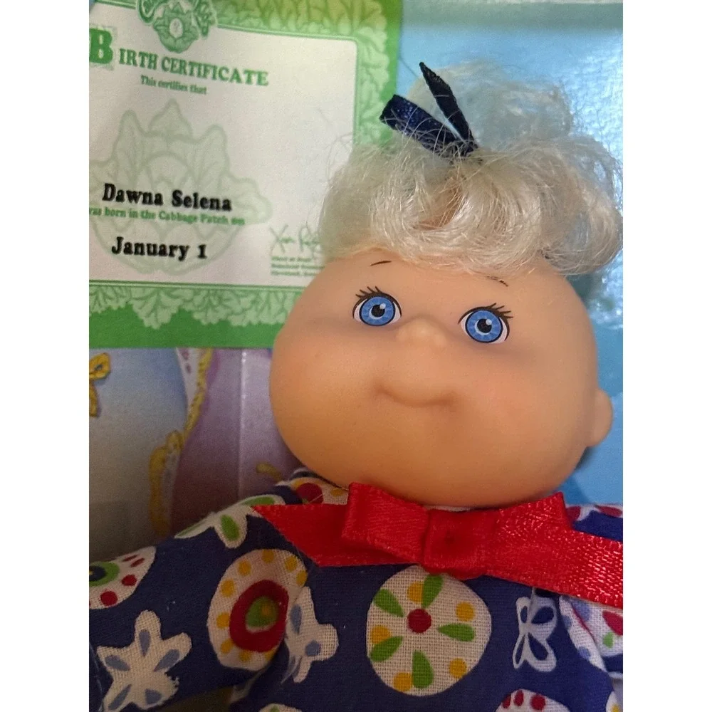 Vintage‎ 1995 Cabbage Patch Kids Baby Dawna Selena Mattel Collectible Doll 69149